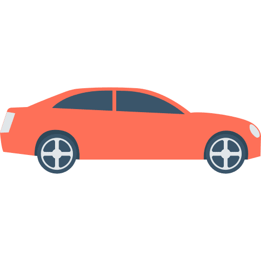 Car automobile transportation transport icon