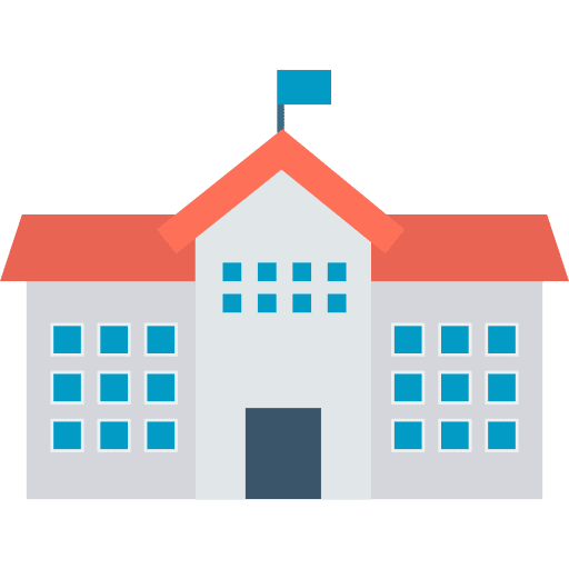 College school elementary school college icon