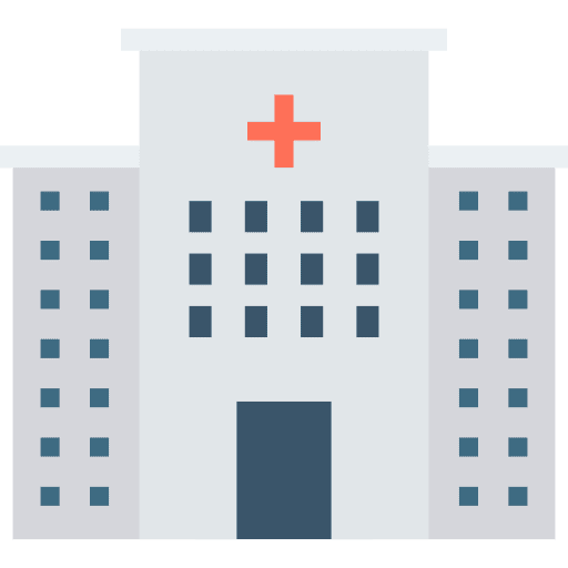 Hospital hospital building health clinic icon