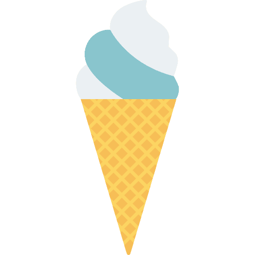 Ice cream cone ice cream cone sweet summertime icon