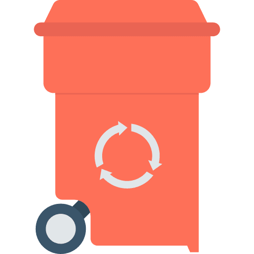 Dustbin container dustbin trash icon