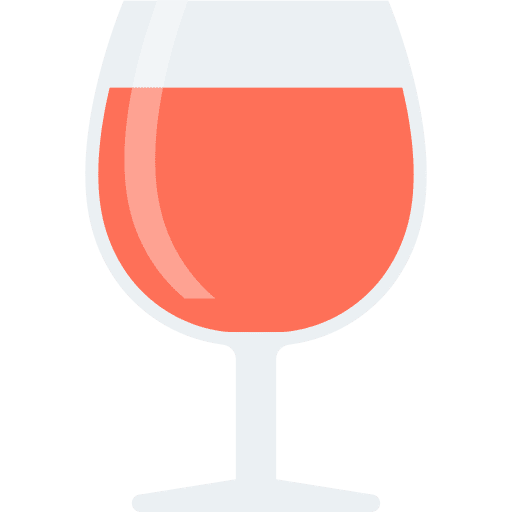 Wine glass food and restaurant wine glass drink icon