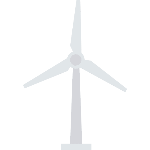 Windmill ecology sustainable energy ecology and environment icon