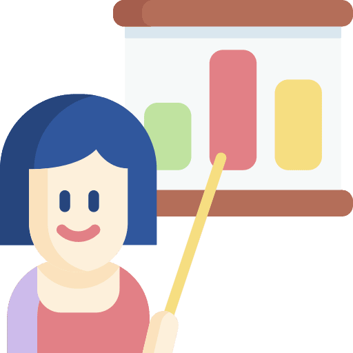 Presentation growth presentation marketing icon