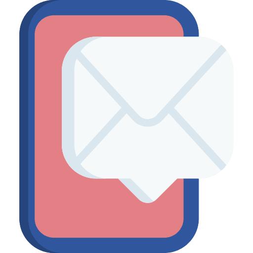 Sms text message electronics mobile phone icon