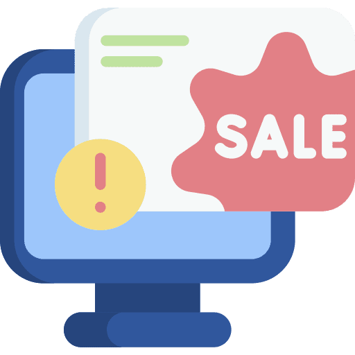 Pop up marketing web advertising icon