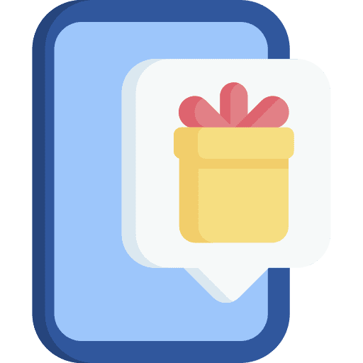 Promo smartphone free marketing icon