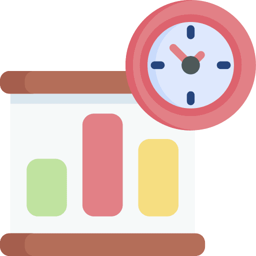 Rating time rating business icon