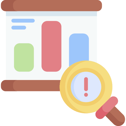 Report statistics analysis analytics icon