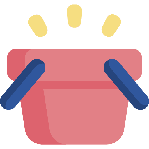 Bucket furniture and household washing construction and tools icon