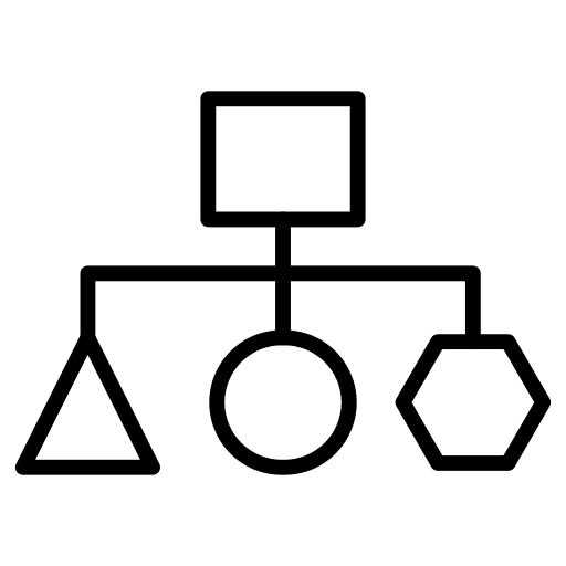 Hierarchy connection diversity report icon