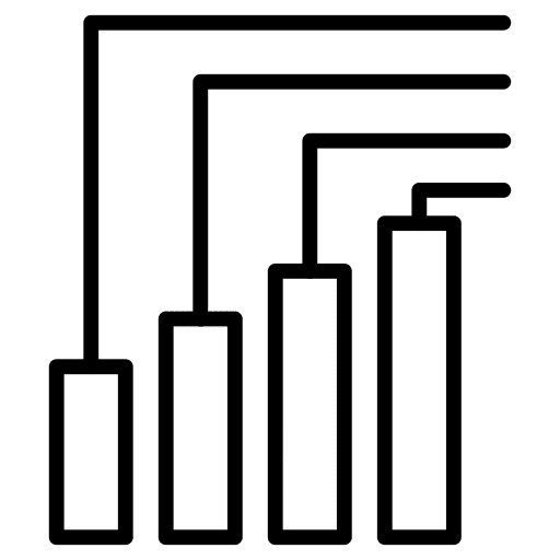 Graph graph statistics business and finance icon