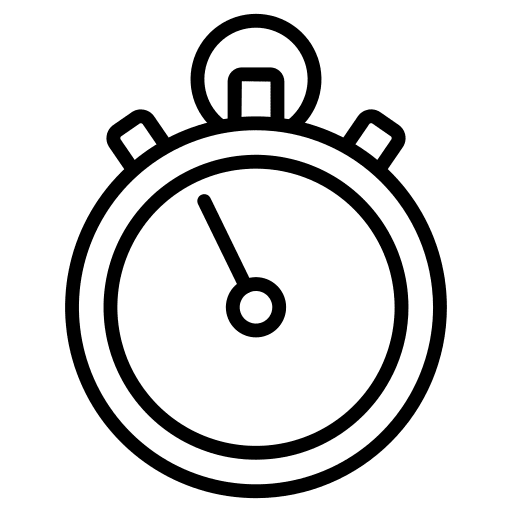 Stopwatch timer time and date wait icon