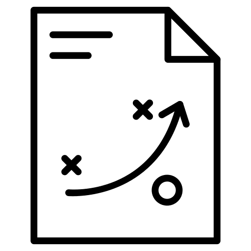 Analytics analytics statistics paper icon