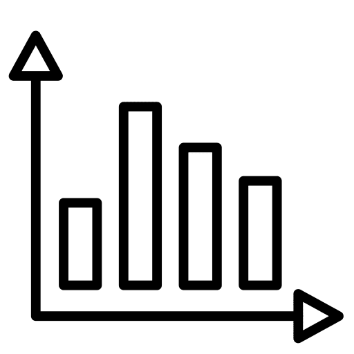 Bar chart bar chart business and finance graph icon