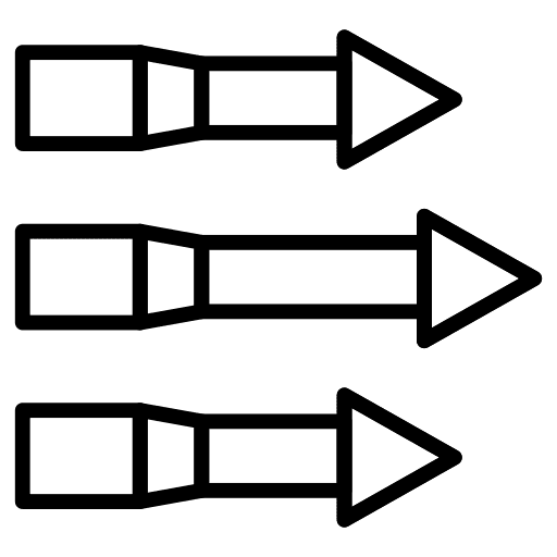 Infographic infographic right arrows icon