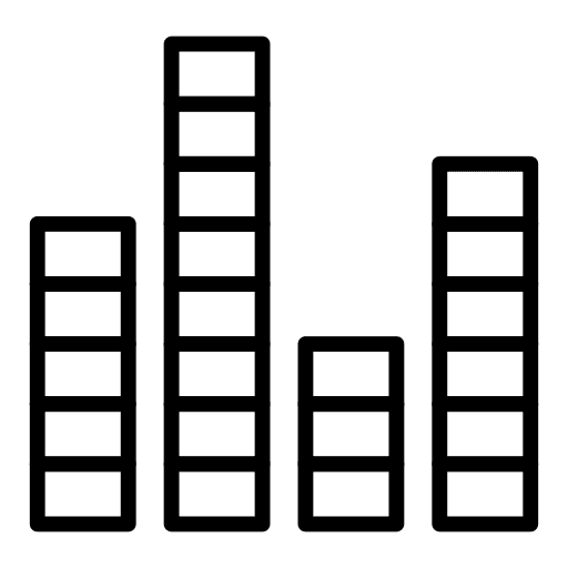 Statistics statistics business and finance graphic icon