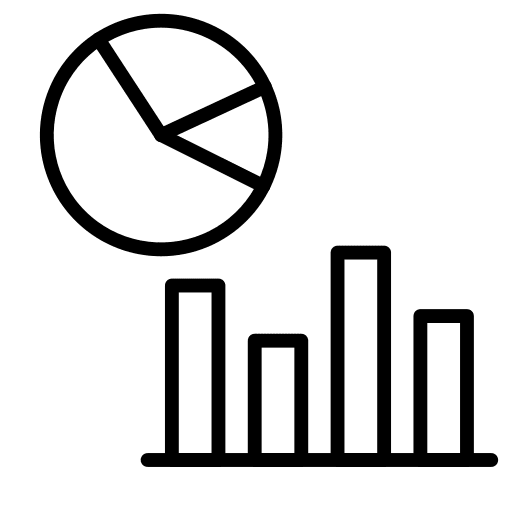 Analytics analytics report business and finance icon