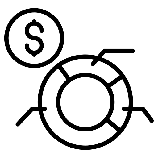 Diagram info business business and finance icon