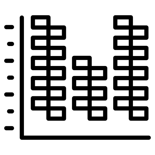 Graph analytics graphic info icon