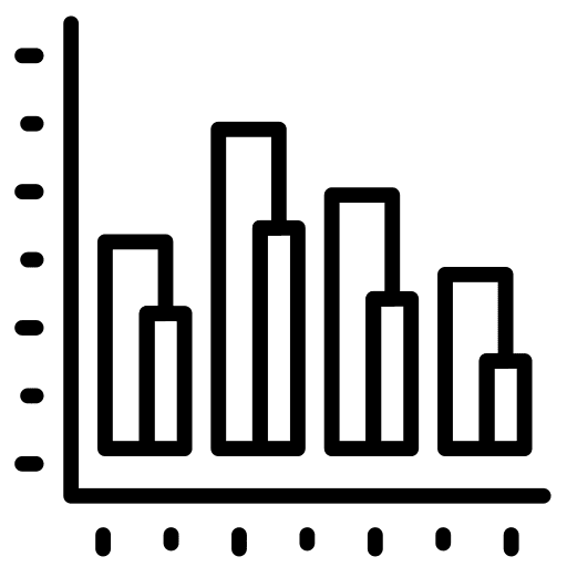 Graph chart graphic graph icon