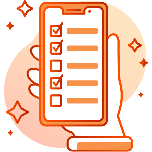 Checklist social media marketing ppc icon