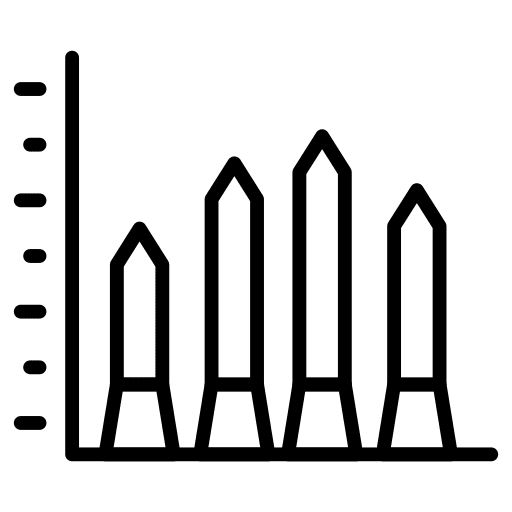 Graph graphic analytics info icon