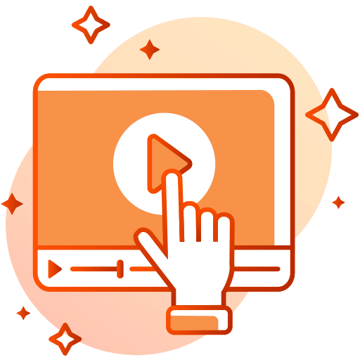 Video marketing social media marketing youtube advertising icon