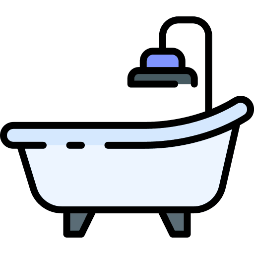 Bathtub bathtub washing hygiene icon