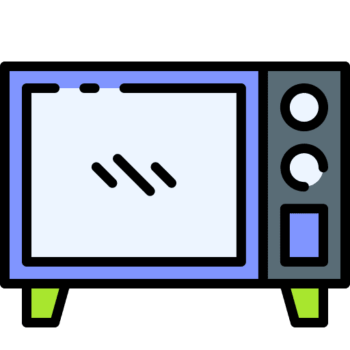 Microwave oven technology electronics electrical appliance icon