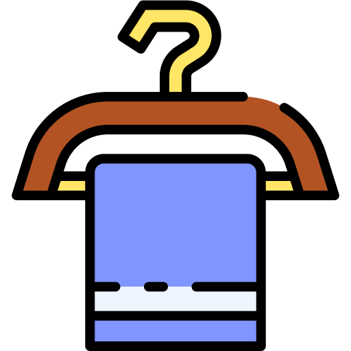 Towel towel clean hanger icon
