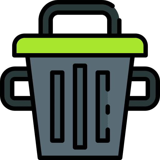 Trash bin ecology garbage bin ecology and environment icon