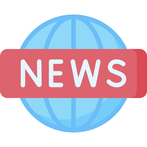 News worldwide geography news reporter icon