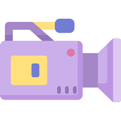 Video camera ar camera cinema video cameras icon