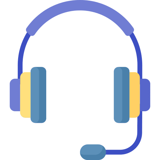 Headphones enable sound communications headphone icon