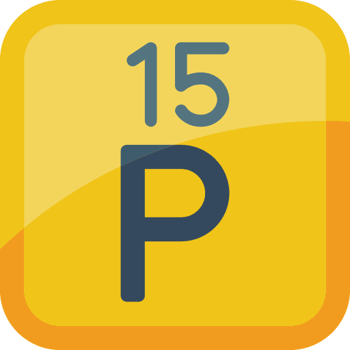 Phosphorus chemistry education phosphorus icon