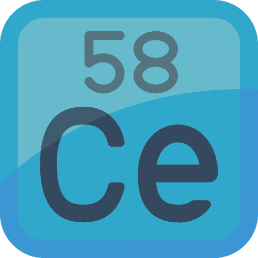 Chemical element periodic table education chemistry icon