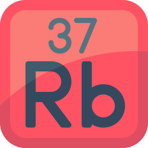 Metal chemistry periodic table element icon