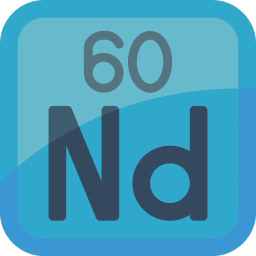 Chemical element periodic table science education icon