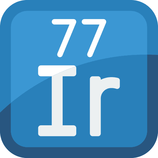 Metal chemical element metal element icon