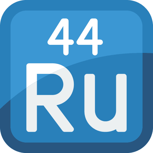 Metal chemistry education periodic table icon