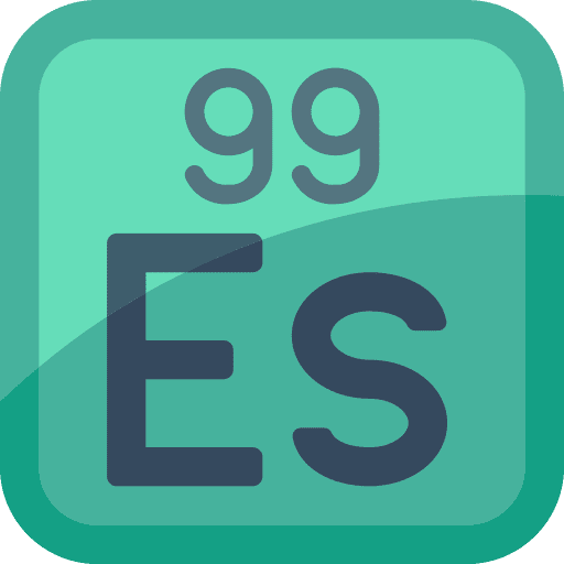 Chemical element education chemical element science icon