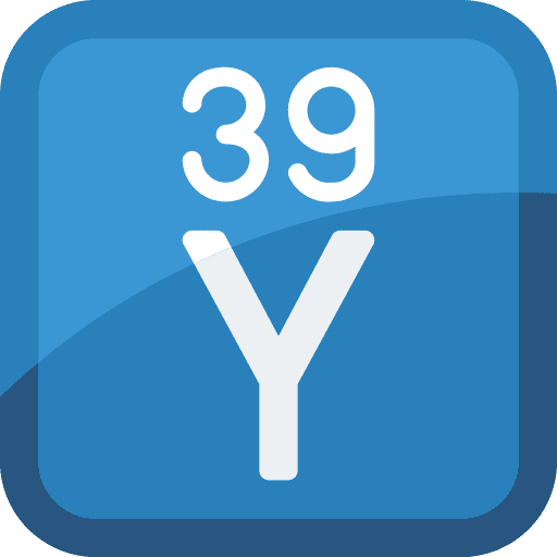 Metal chemistry education periodic table icon