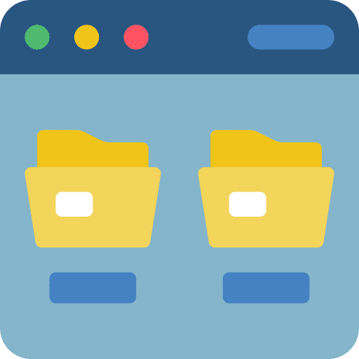 File explorer file explorer files and folders document icon