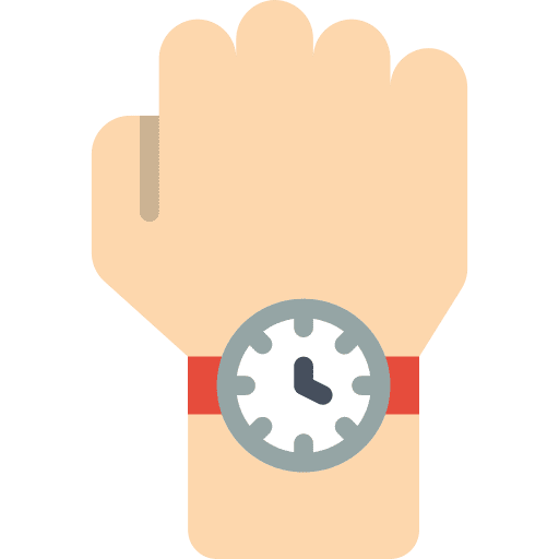 Watch accessories hour wrist icon