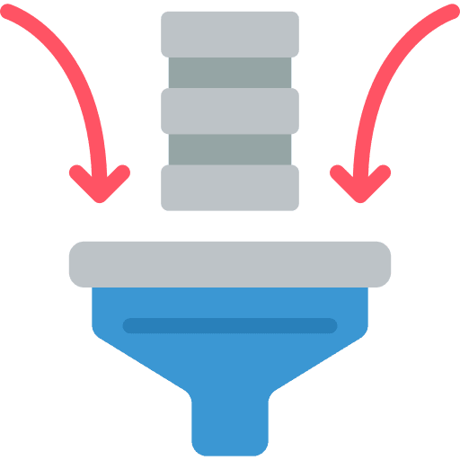 Funnel analysis filter information icon