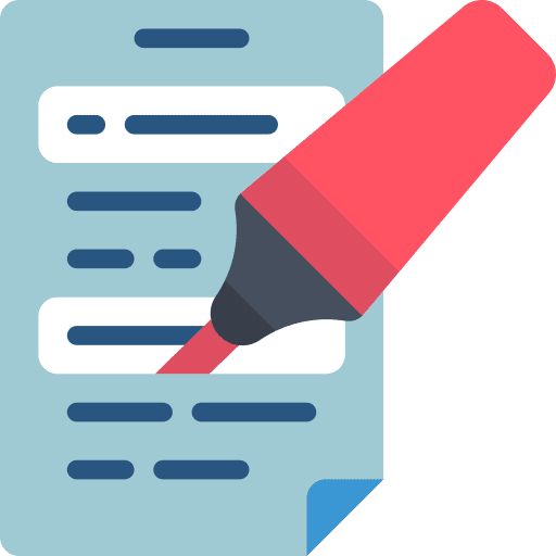 Highlighter highlighter test document icon
