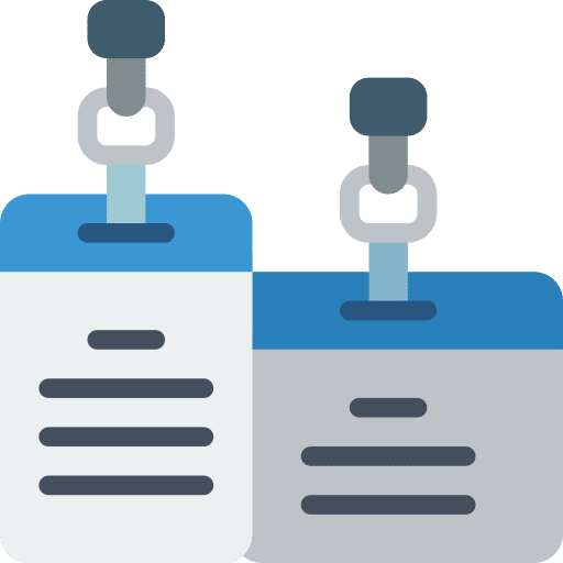 Id card id card business business card icon