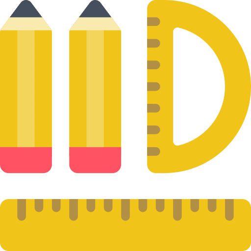 Stationery protractor stationery time and date icon