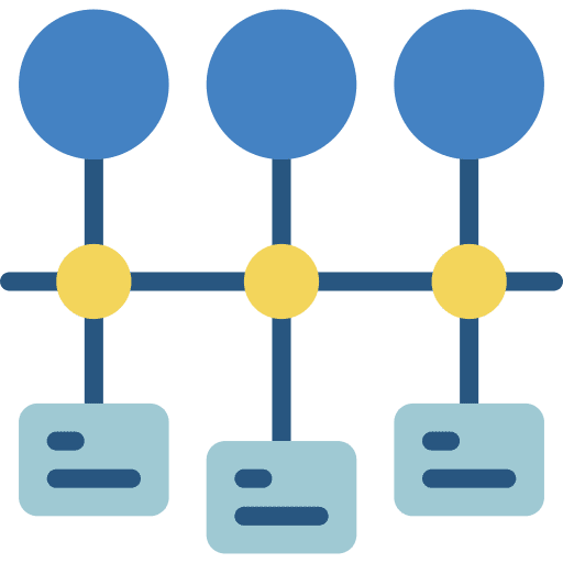 Timeline timeline analytics chart icon